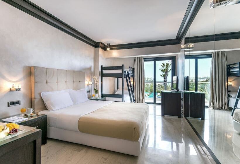 4 Bett Standardzimmer Meerblick, Mitsis Faliraki Beach  & Spa