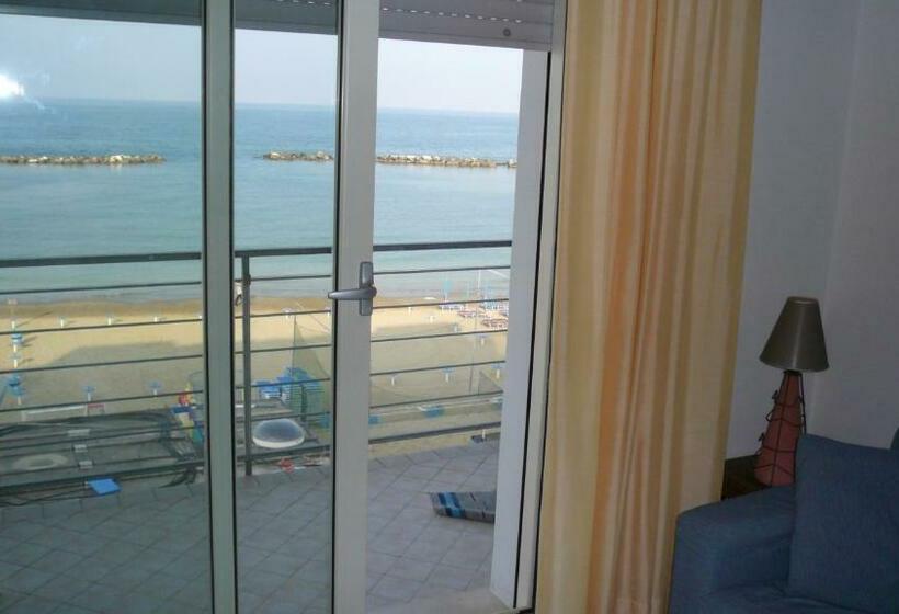 آپارتمان 1 خوابه با چشم‌انداز دریا, Residence Moderno