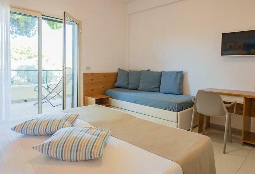اتاق استاندارد با چشم‌انداز باغ, Cdshotels Terrasini   Città Del Mare