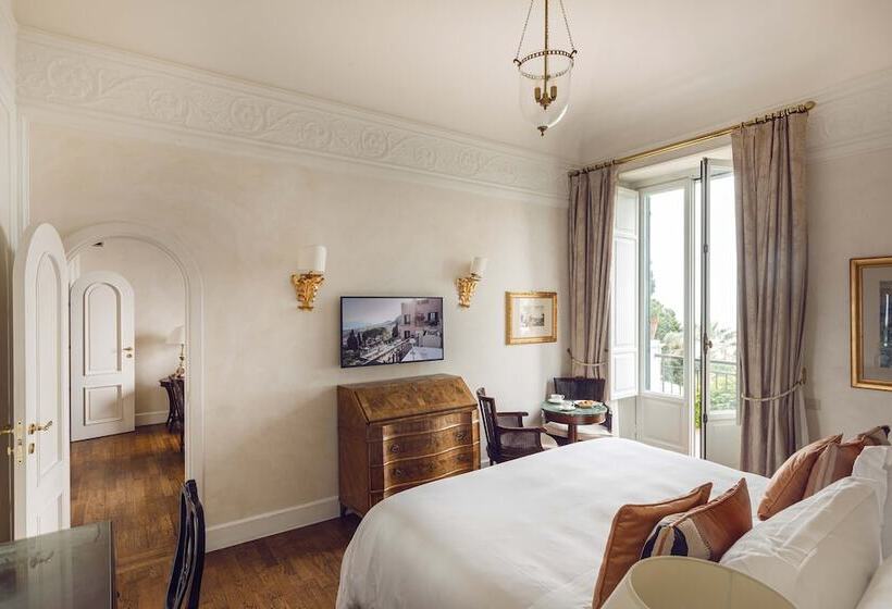 Deluxe Suite Sea View, Grand Hotel Timeo, A Belmond Hotel, Taormina