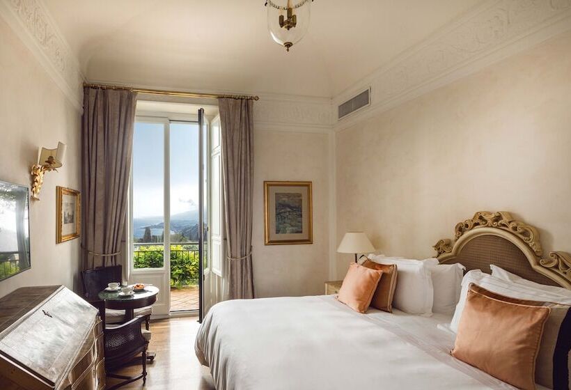 Deluxe Suite Sea View, Grand Hotel Timeo, A Belmond Hotel, Taormina