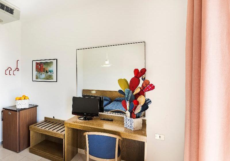 اتاق استاندارد با چشم‌انداز دریا, Cdshotels Terrasini   Città Del Mare