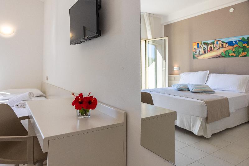 اتاق استاندارد با چشم‌انداز باغ, Cdshotels Terrasini   Città Del Mare