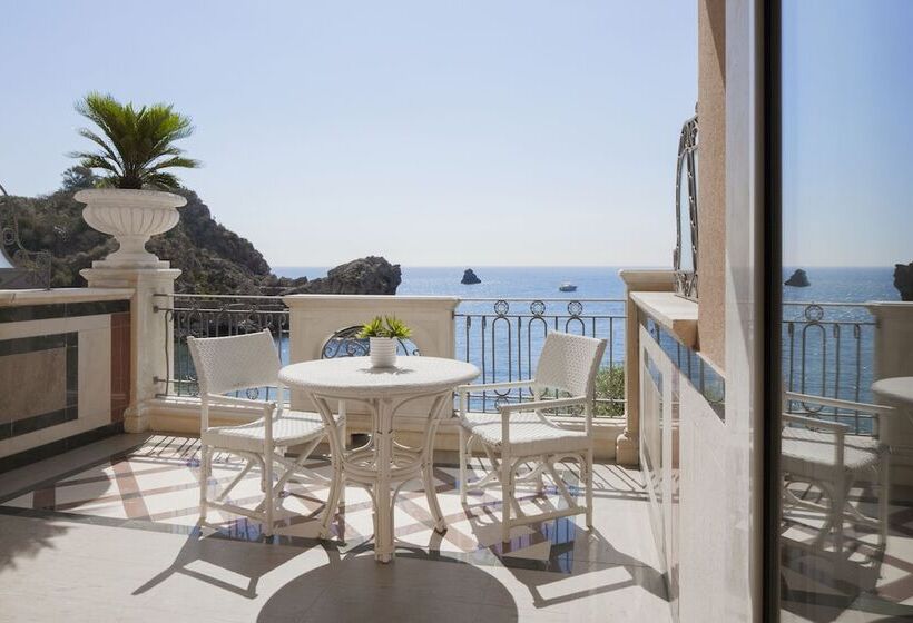اتاق سوپریور با چشم‌انداز دریا, Mazzarò Sea Palace   The Leading Hotels Of The World