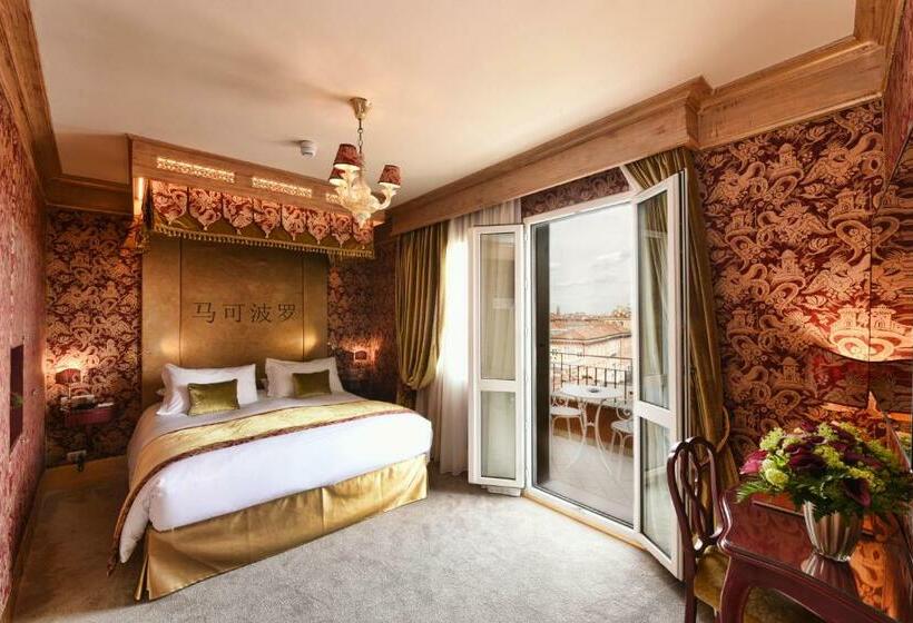 Deluxe Room King Bed & Views, Papadopoli Venezia  Mgallery