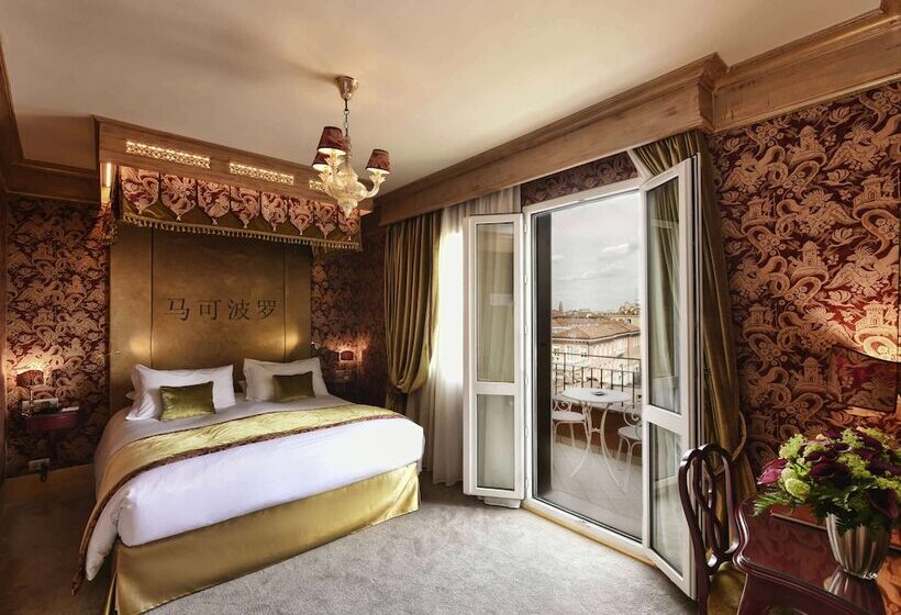 Deluxe Room with Views, Papadopoli Venezia  Mgallery