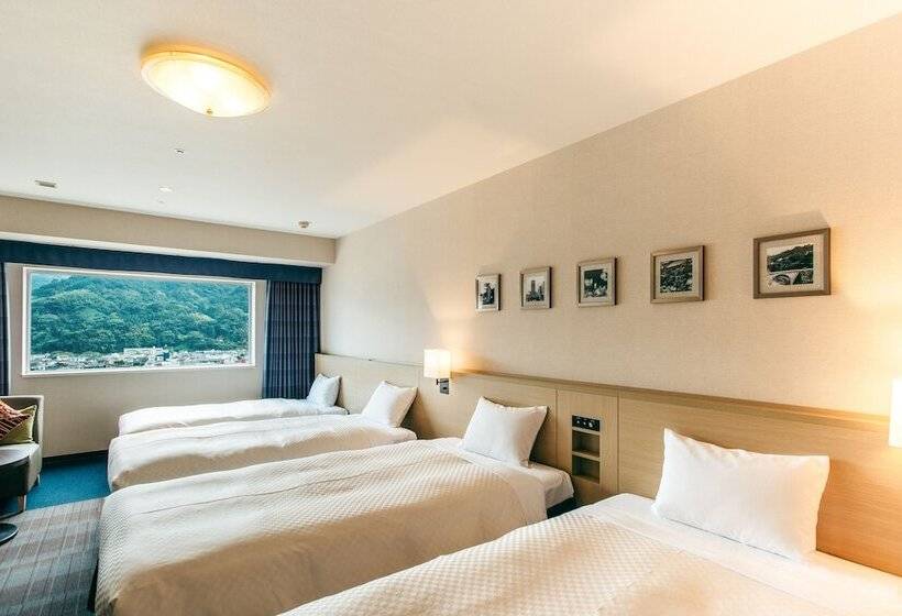 اتاق سوپریور چهار تخته, Kamenoi Hotel Beppu