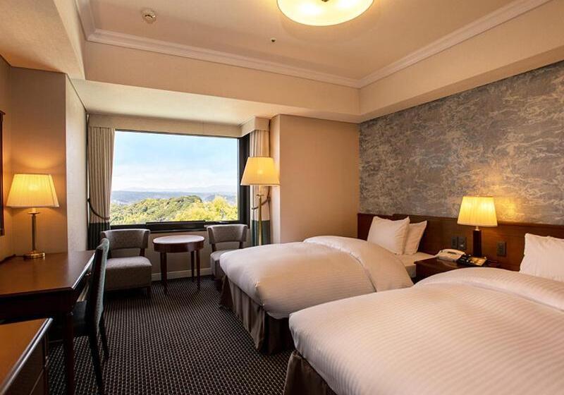 اتاق استاندارد با چشم‌انداز, Shiroyama Hotel Kagoshima
