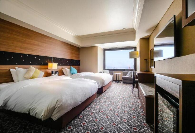 اتاق سوپریور با چشم‌انداز دریا, Shiroyama Hotel Kagoshima