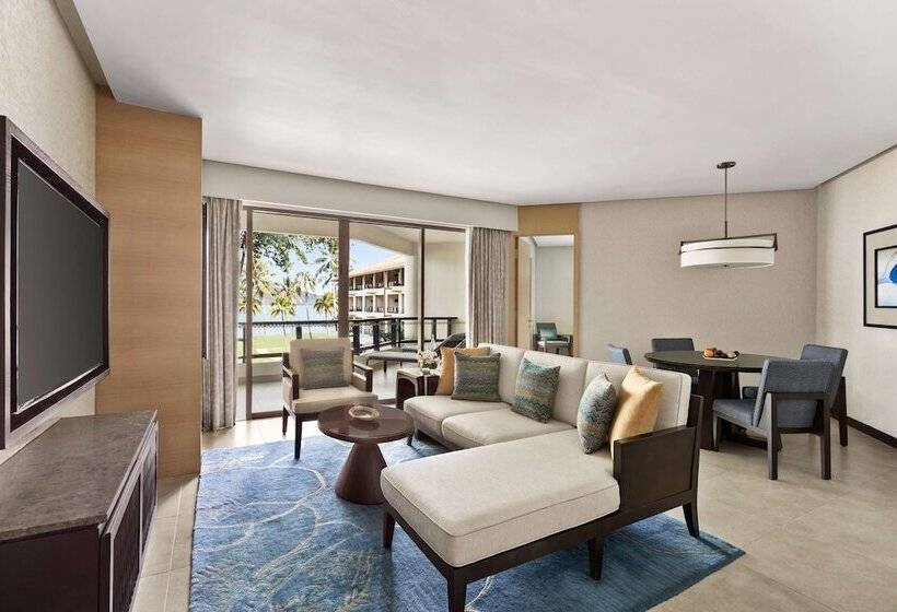 带海景的行政套房, Shangri La Tanjung Aru, Kota Kinabalu