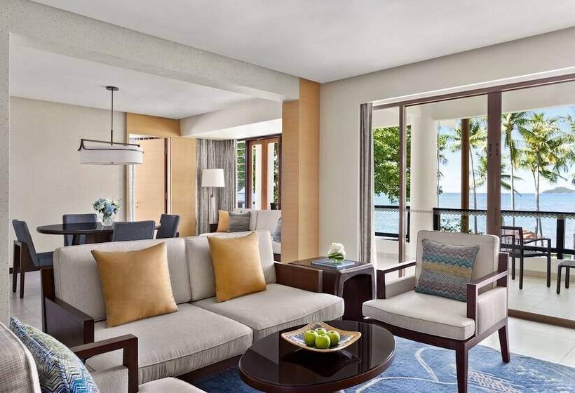 带海景的复工套房, Shangri La Tanjung Aru, Kota Kinabalu