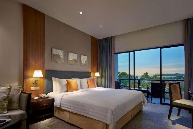 带大床的标准间, Shangri La Tanjung Aru, Kota Kinabalu