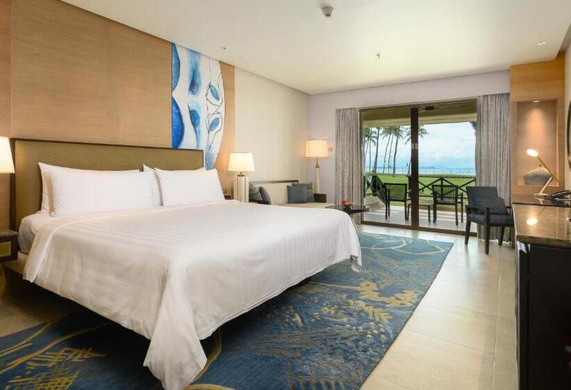 带大床的俱乐部房间, Shangri La Tanjung Aru, Kota Kinabalu