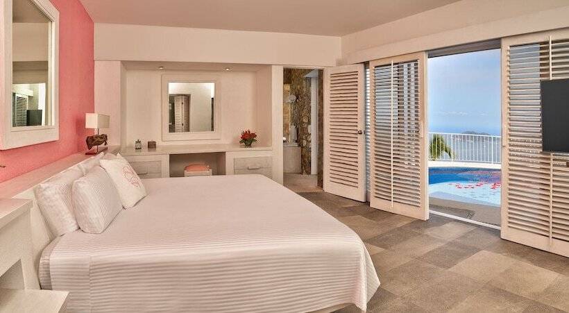 Habitación Estándar Cama King, Las Brisas Acapulco