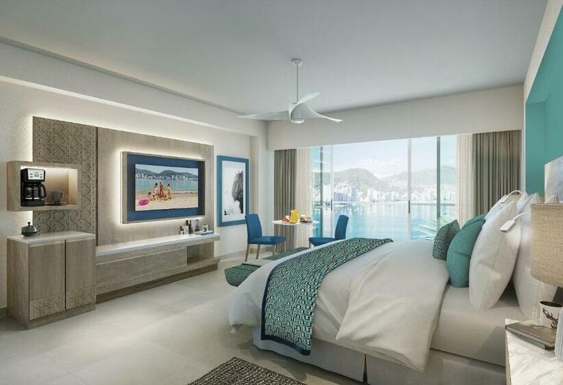 Chambre Deluxe King Size, Dreams Acapulco Resort & Spa  All Inclusive