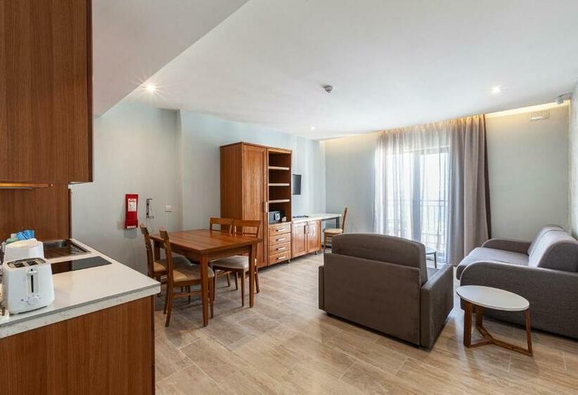آپارتمان 1 خوابه با چشم‌انداز دریا, Pergola Hotel & Spa