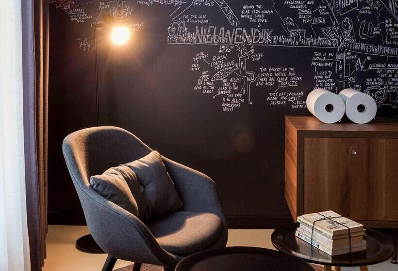 سوئیت جونیور با تخت بزرگ, Ink Hotel Amsterdam   Mgallery Collection