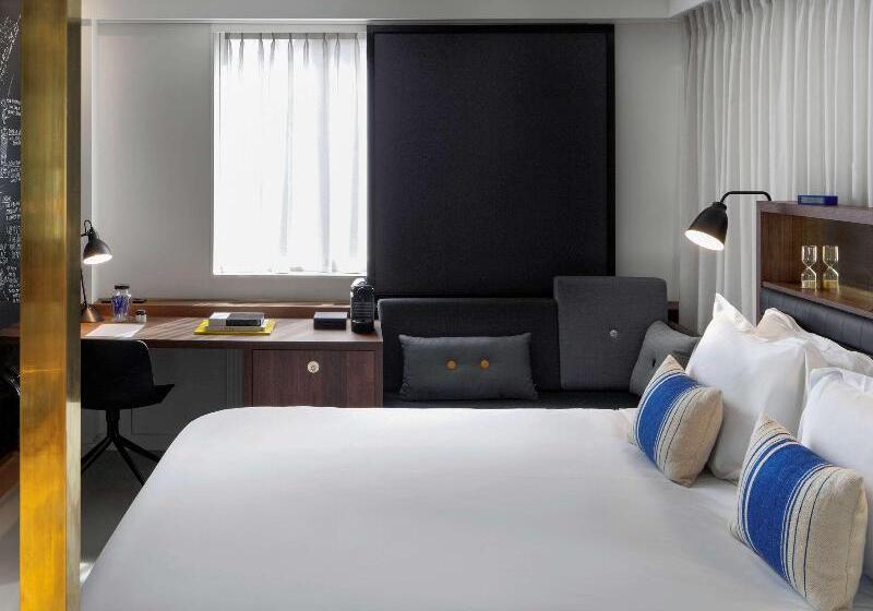 اتاق سوپریور با تخت بزرگ, Ink Hotel Amsterdam   Mgallery Collection
