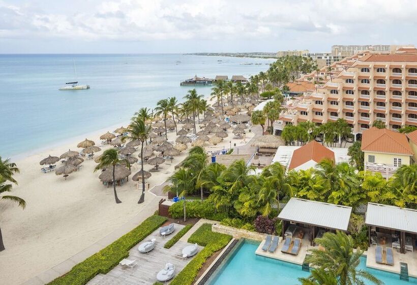 اتاق استاندارد با تخت دوبل و چشم‌انداز دریا, Hyatt Regency Aruba Resort, Spa And Casino