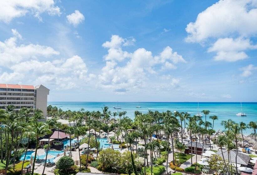 اتاق استاندارد با تخت دوبل و چشم‌انداز دریا, Hyatt Regency Aruba Resort, Spa And Casino