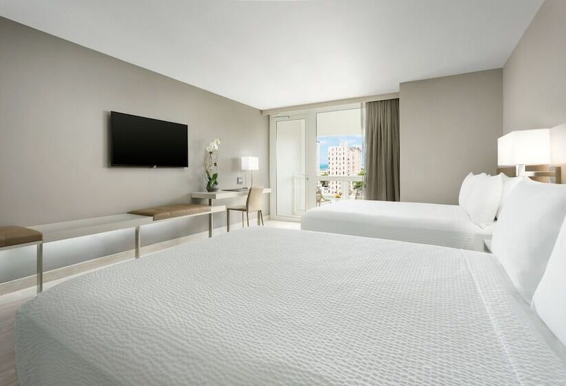 Standard Room 2 Double Beds, Ac Hotel By Marriott San Juan Condado