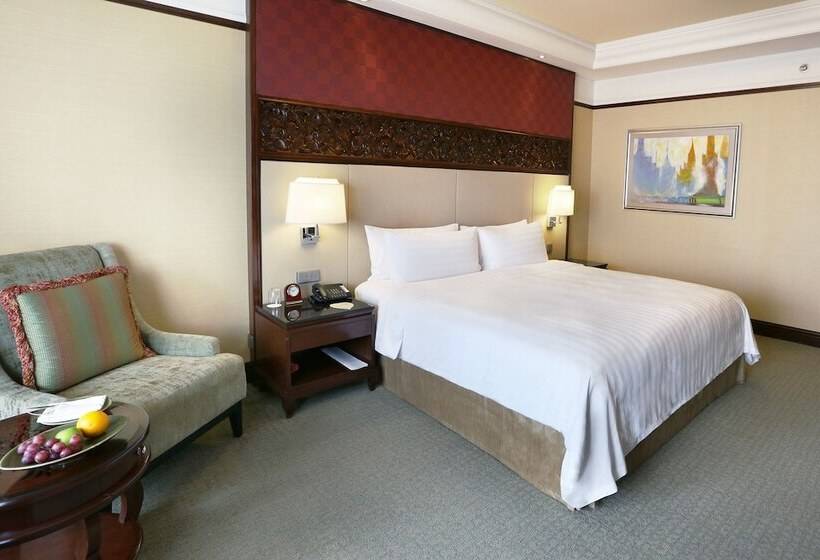 Quarto Deluxe Cama King, Shangrila Bangkok