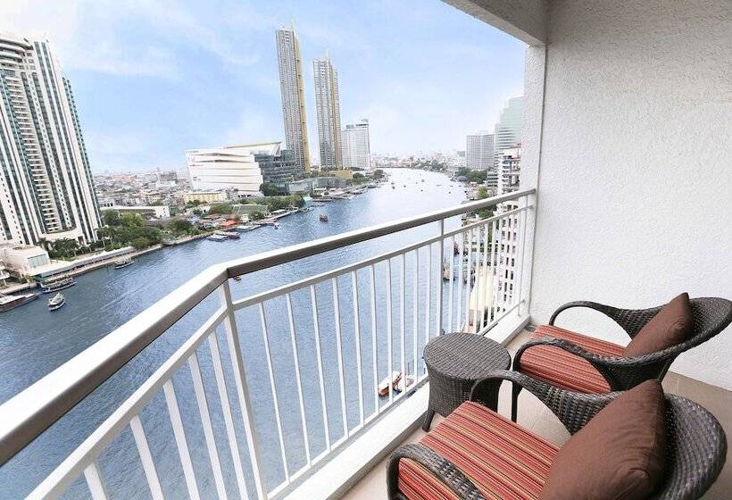 Premium Zimmer mit Balkon, Shangrila Bangkok