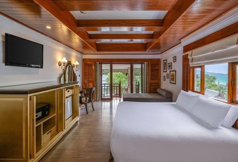 Chambre Standard Vue Mer avec Terrasse, Thavorn Beach Village Resort & Spa Phuket