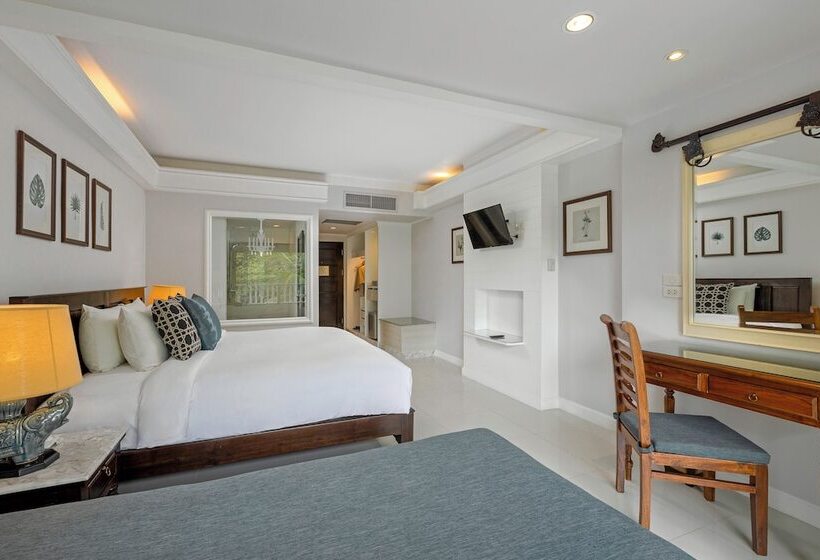 带露台的豪华间, Thavorn Palm Beach Resort Phuket