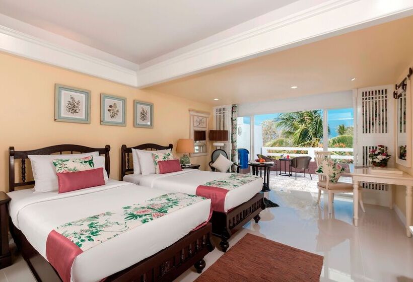 带露台的豪华间, Thavorn Palm Beach Resort Phuket