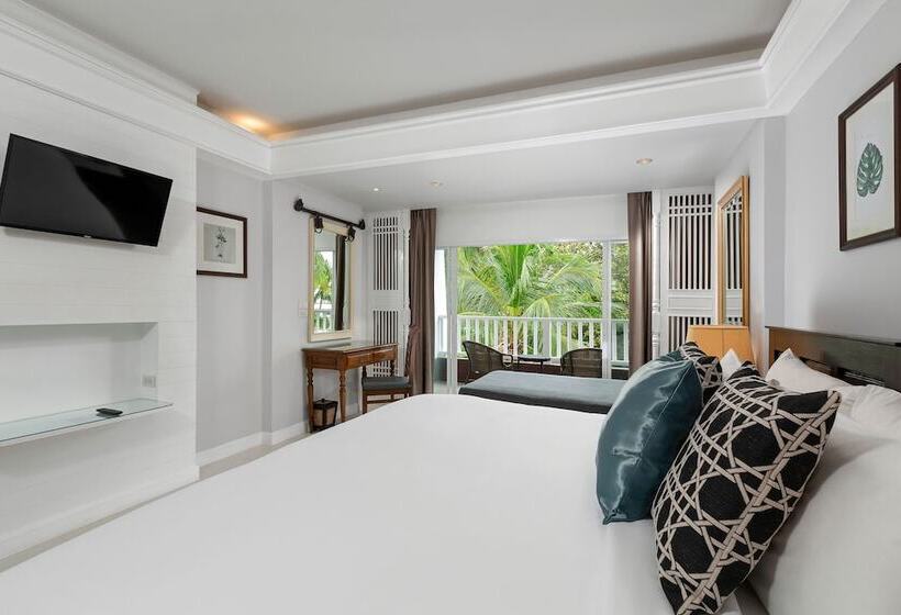 带露台的豪华间, Thavorn Palm Beach Resort Phuket