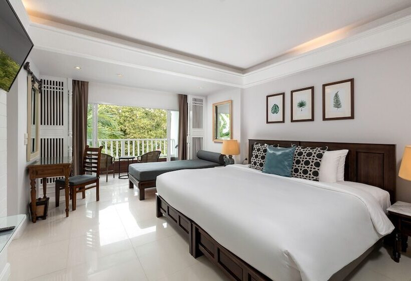 带泳池观景的豪华房, Thavorn Palm Beach Resort Phuket