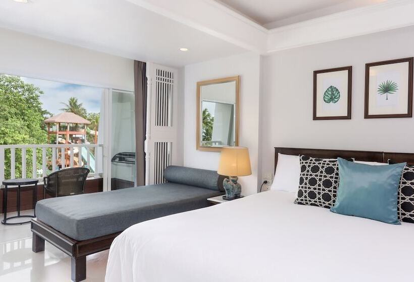 带泳池观景的豪华房, Thavorn Palm Beach Resort Phuket