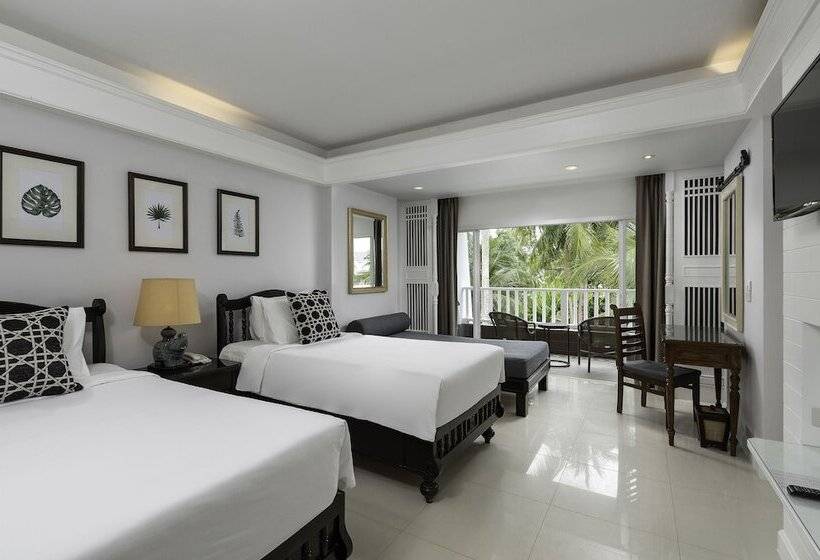 带露台的豪华间, Thavorn Palm Beach Resort Phuket