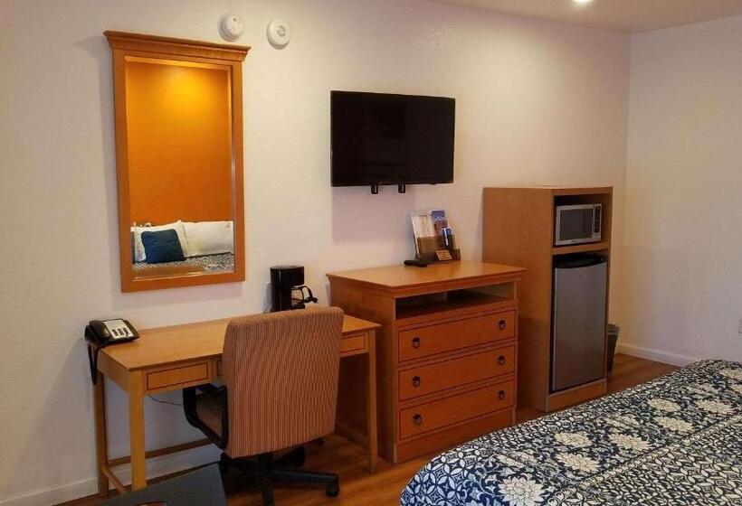 اتاق استاندارد با تخت بزرگ برای معلولان, Rodeway Inn Alamedaoakland