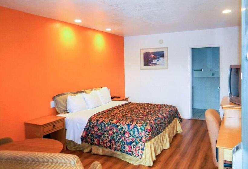 اتاق استاندارد با تخت بزرگ برای معلولان, Rodeway Inn Alamedaoakland
