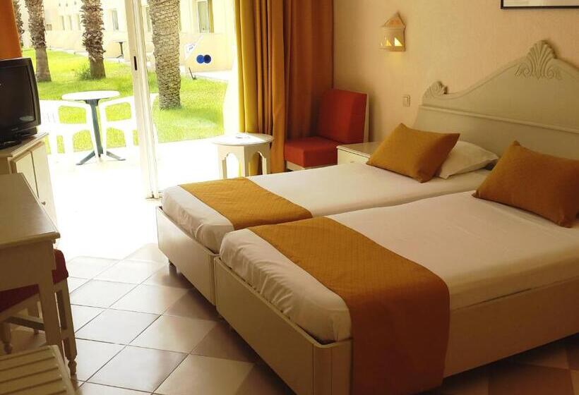 اتاق یک تخته با چشم‌انداز باغ, Zephir Hôtel & Spa