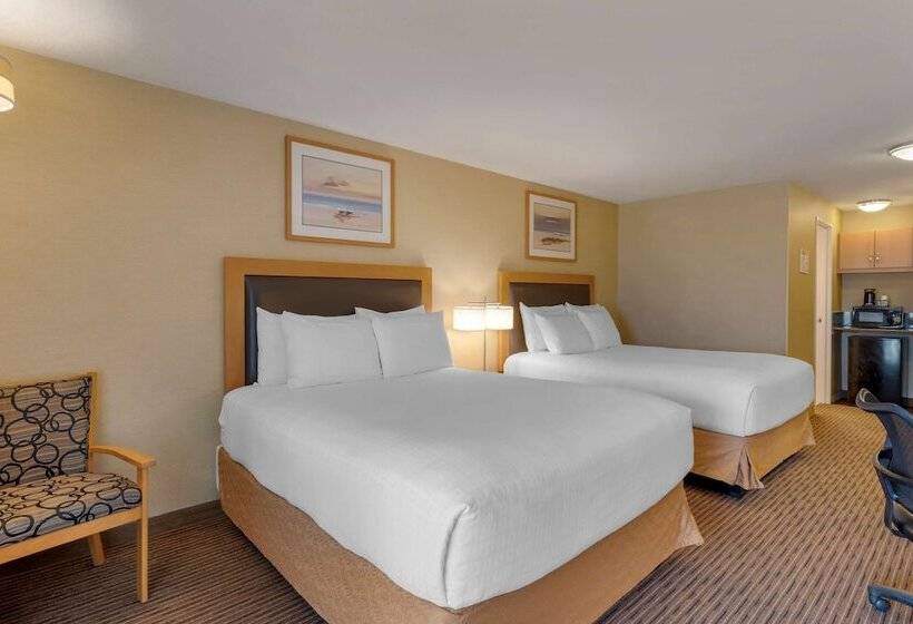 带2个双人床的标准工作室, Best Western Plus Ocean View Resort