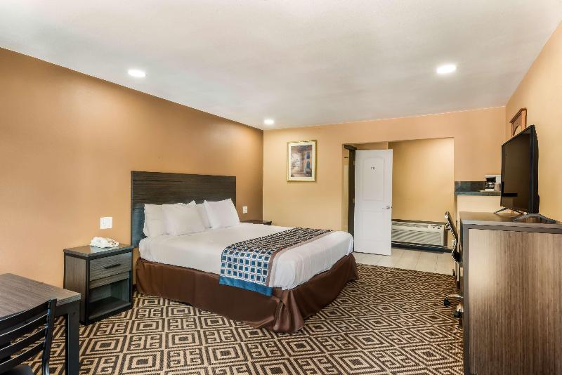 اتاق استاندارد با تخت بزرگ برای معلولان, Americas Best Value Inn Ukiah