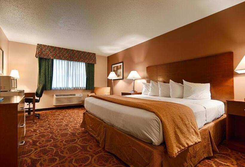 Standard Room King Bed Adapted for people with reduced mobility, Best Western Ambassador Inn And Suites