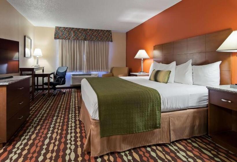 اتاق استاندارد با تخت بزرگ برای معلولان, Best Western Ambassador Inn & Suites