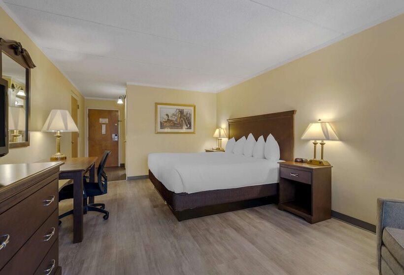 Quarto Standard Cama Casal para Deficientes, Best Western Of Lake George