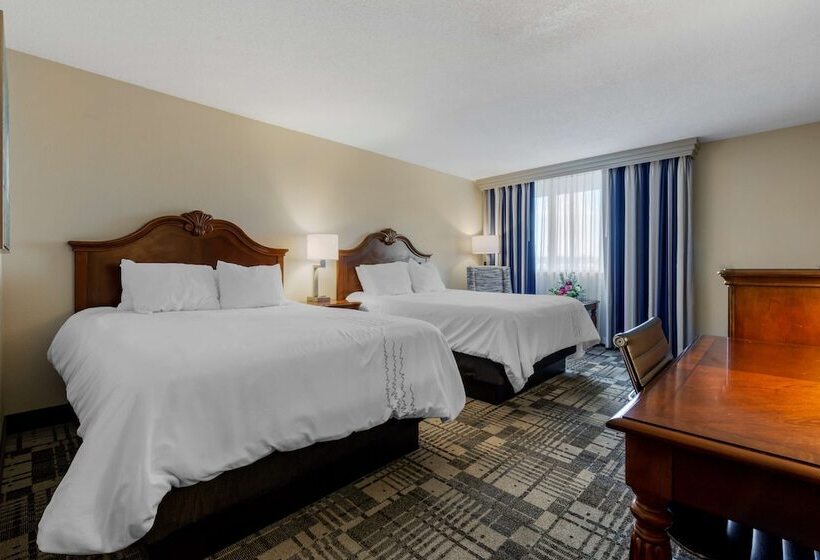 اتاق استاندارد با 2 تخت دوبل, Best Western Plus Dubuque Hotel And Conference Center