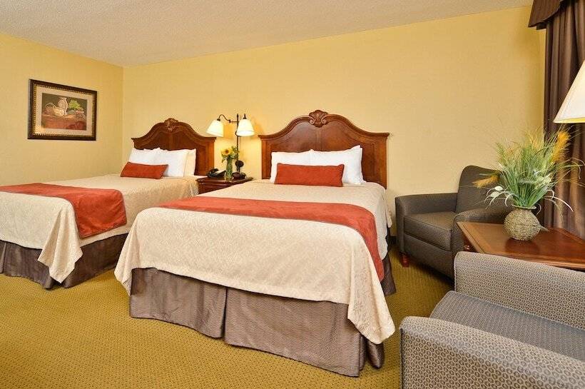 اتاق استاندارد با 2 تخت دوبل, Best Western Plus Dubuque Hotel And Conference Center