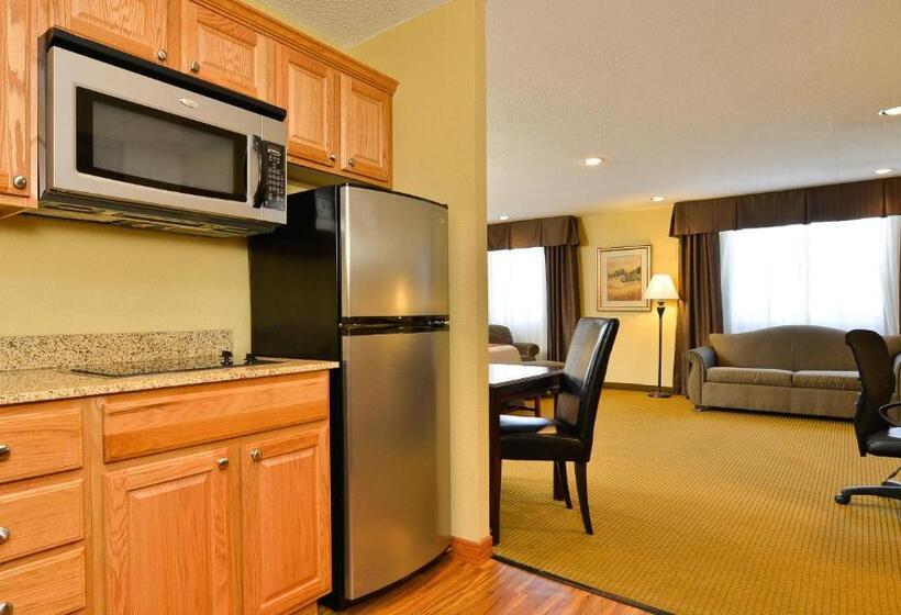 اتاق استاندارد با آشپزخانه, Best Western Plus Dubuque Hotel And Conference Center