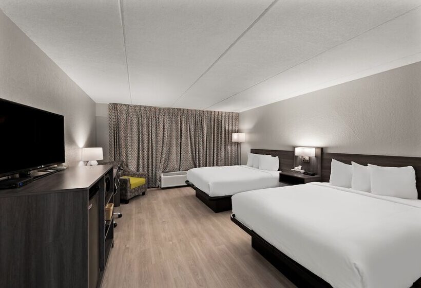 اتاق استاندارد با 2 تخت دوبل, Clarion Pointe Rhinelander Downtown