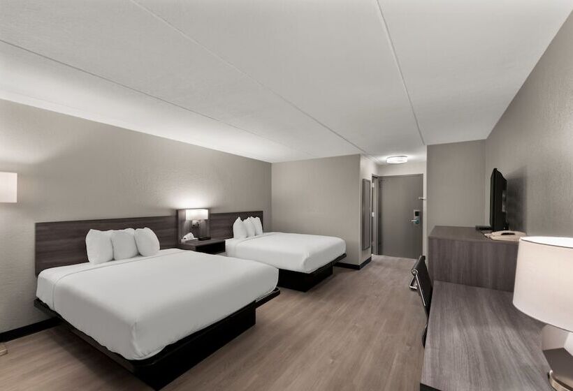 اتاق استاندارد با 2 تخت دوبل, Clarion Pointe Rhinelander Downtown