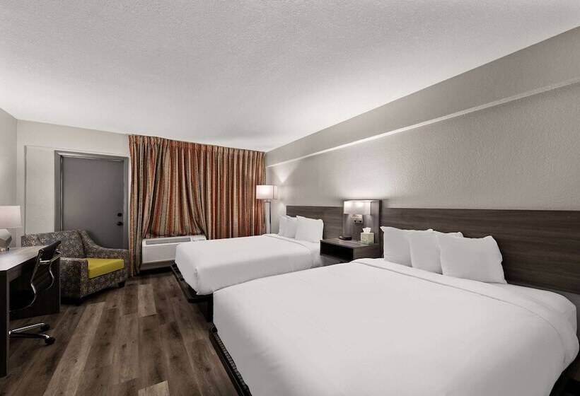 اتاق استاندارد با 2 تخت دوبل, Clarion Pointe Rhinelander Downtown
