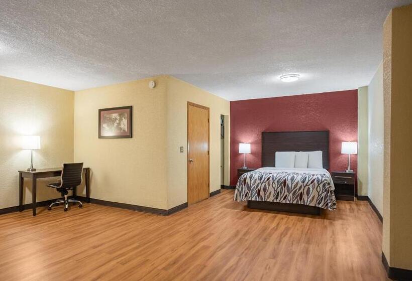 اتاق دلوکس مخصوص معلولین, Red Roof Inn Des Moines