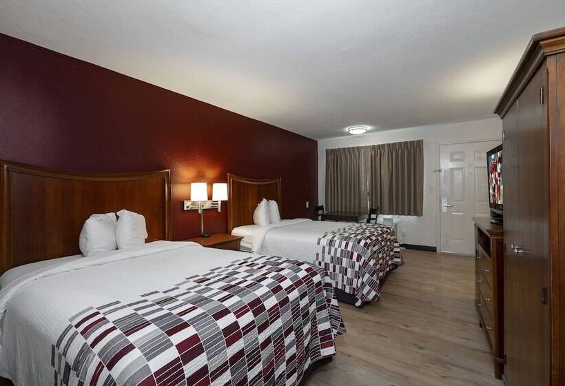 Habitación Deluxe Adaptada para personas con movilidad reducida, Red Roof Inn & Suites Dothan